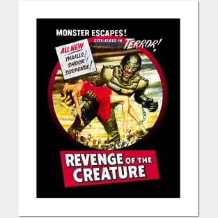 Revenge of the Creature Black Lagoon part 2 Posters and Art